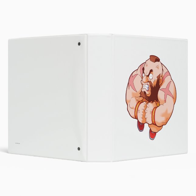 Pocket Fighter Zangief Binder (Background)