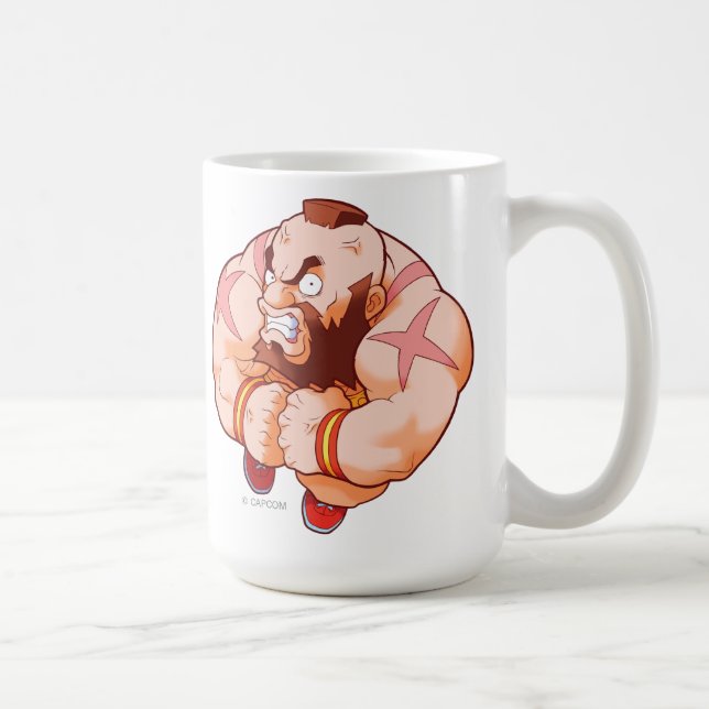 Pocket Fighter Zangief Coffee Mug (Right)