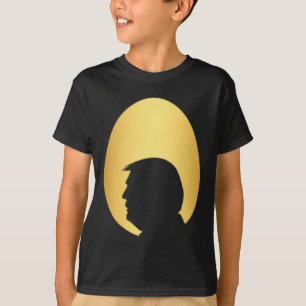 Pocket Golden Egg Hunt Trump 45 47 Silhouette Happ T-Shirt