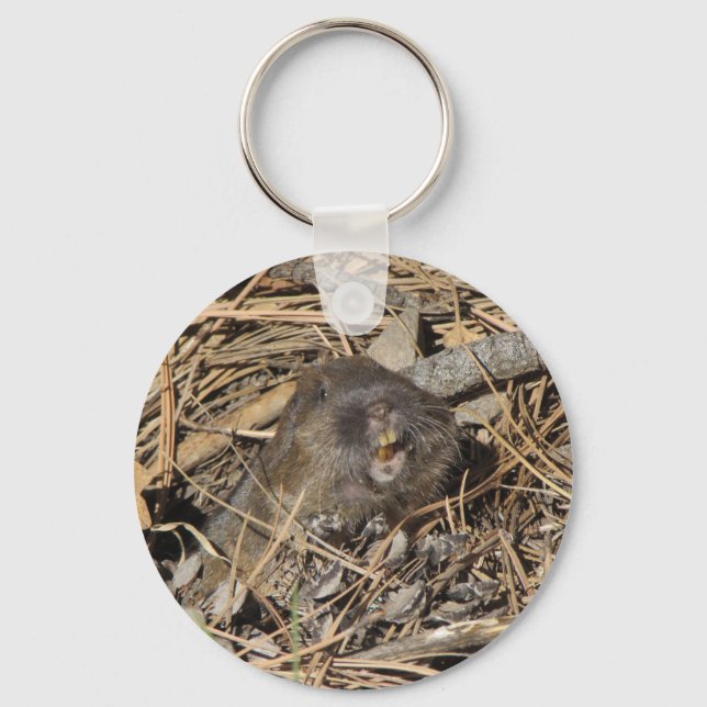 Pocket Gopher Keychain (Front)