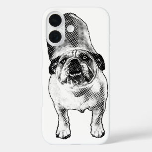 Pocket Halo Bulldog iPhone 16 Case