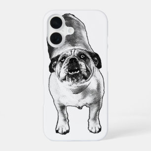 Pocket Halo Bulldog iPhone 16 Case