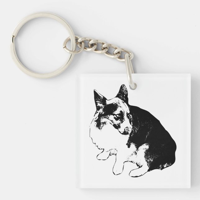 Pocket Herder Keychain (Front)