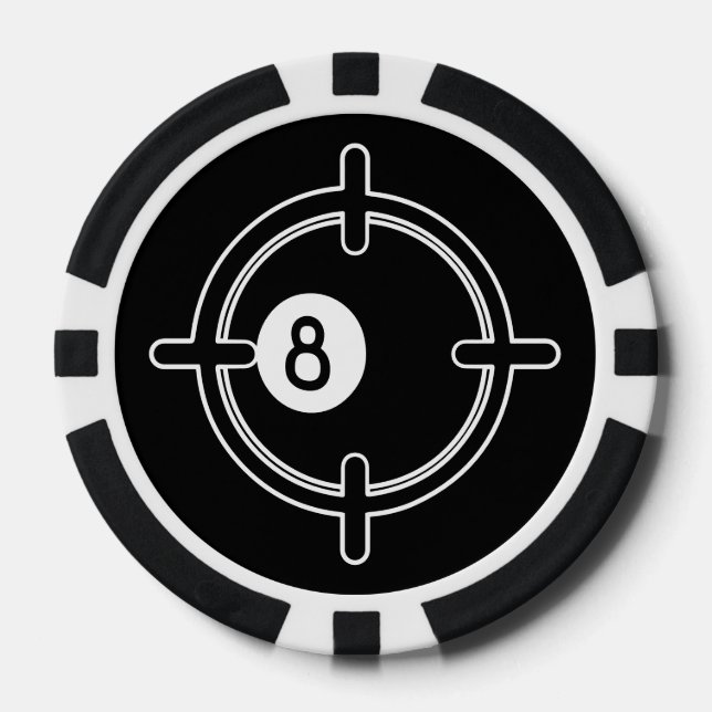 Pocket Markers Poker Chips (Front)