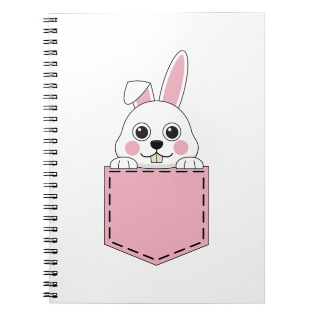 Pocket Pet Bunny Notebook (Front)