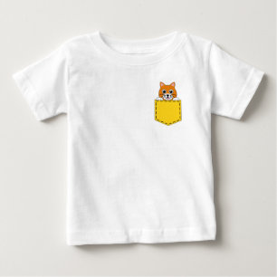 Pocket Pet Cat Baby T-Shirt