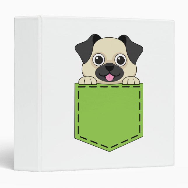 Pocket Pet Dog Binder (Front/Spine)