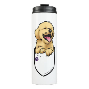 Pocket Puppiez - Golden Retriever Thermal Tumbler