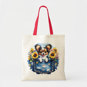 Pocket Sized Chihuahua Tote Bag
