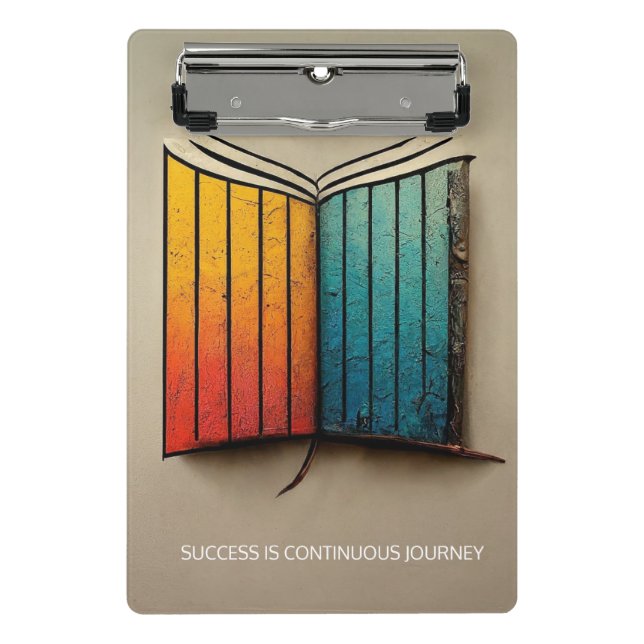 Pocket-Sized Sunshine Mini Clipboard (Front)