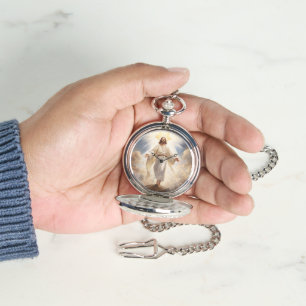Pocket Watch-Jesus Watch