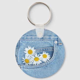 Pocketful of daisies keychain