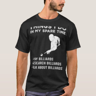 Pocketing Billiard Fun: Dive into the Cue-Sport Ad T-Shirt