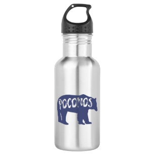 Poconos Bear 532 Ml Water Bottle
