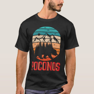 Poconos Pennsylvania Mountains Hiking Campingrip g T-Shirt