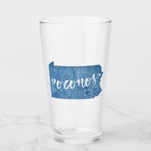 Poconos, Pennsylvania Wood Grain Glass