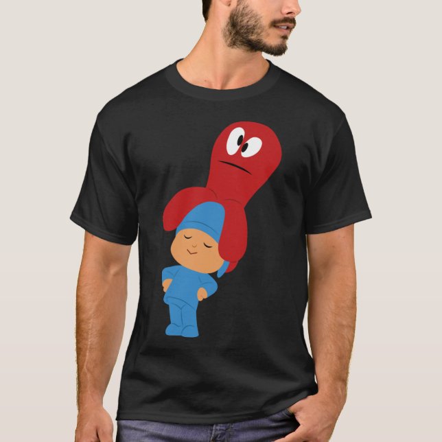 pocoyo has fred on the head Classic T-Shirt (Front)