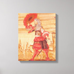 Pocquelin in the Role of Mascarille Canvas Print