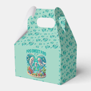 "Pod Sweet Pod" Whale Family Favor Box