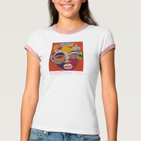 PODALMIGHTY.NET BEAUTIFUL YOU RINGER T-SHIRT