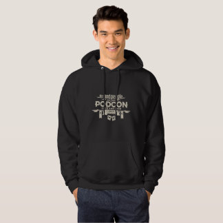 Podcon 2017 Dark Shirt - cream logo
