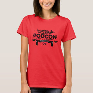 Podcon 2017 Shirt! - black logo T-Shirt