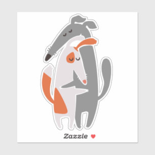 Podenco and Galgo cute dog 