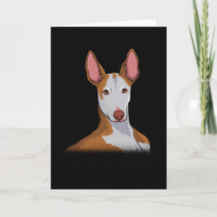 Podenco Dog Gift Idea Card