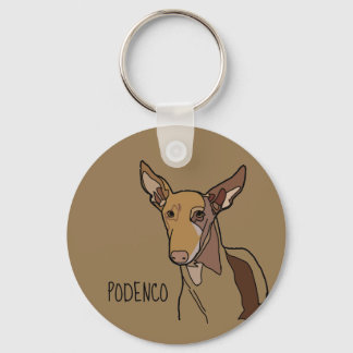 podenco keychain