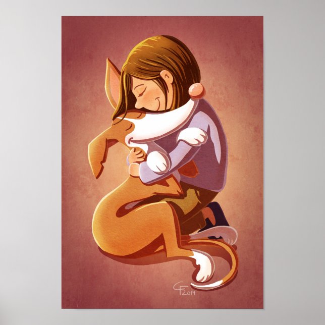 Podenco Love Poster (Front)