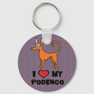 Podendo cartoon keychain