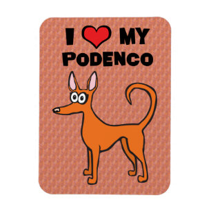 Podendo cartoon magnet
