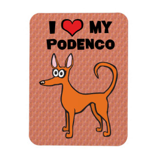 Podendo cartoon magnet