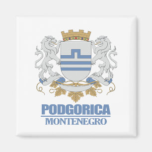 Podgorica Coat of Arms Magnet