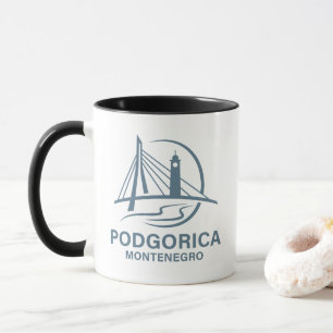 Podgorica Montenegro Europe Mug