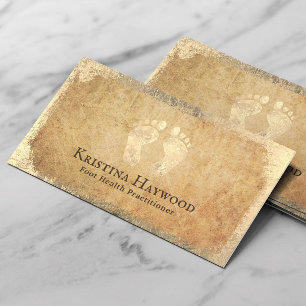 Podiatrist Foot Massage Health Care Practitioner Business Card