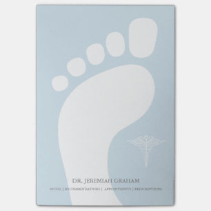 Podiatrist Personalized Name Post-it Notes