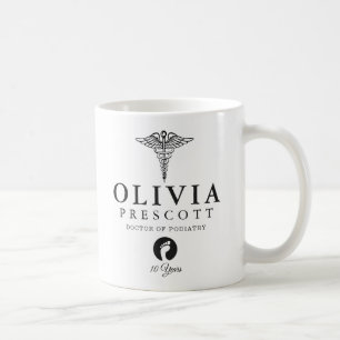 Podiatrist Professional Graduation   Retirement Coffee Mug