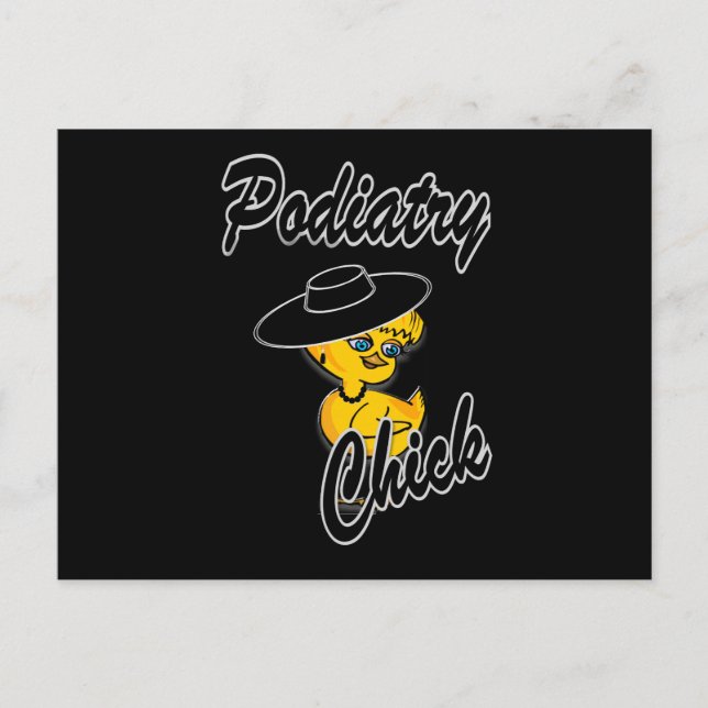 Podiatry Chick #4 Postcard (Front)