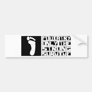 Podiatry Survive Bumper Sticker