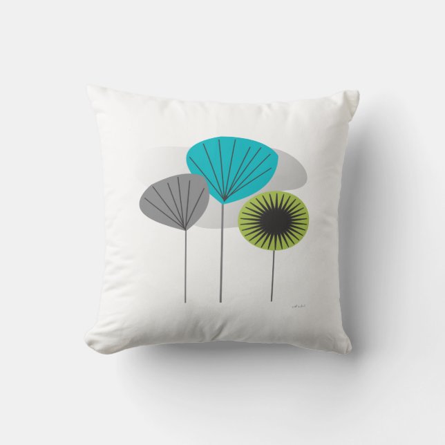 Pods Coussins Inspiré Au Milieu Du Siècle (Recto)