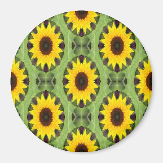 Pods of Sunflowers... Magnet (Front)