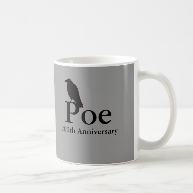 Poe 200th Anniversary Coffee Mug (Right)
