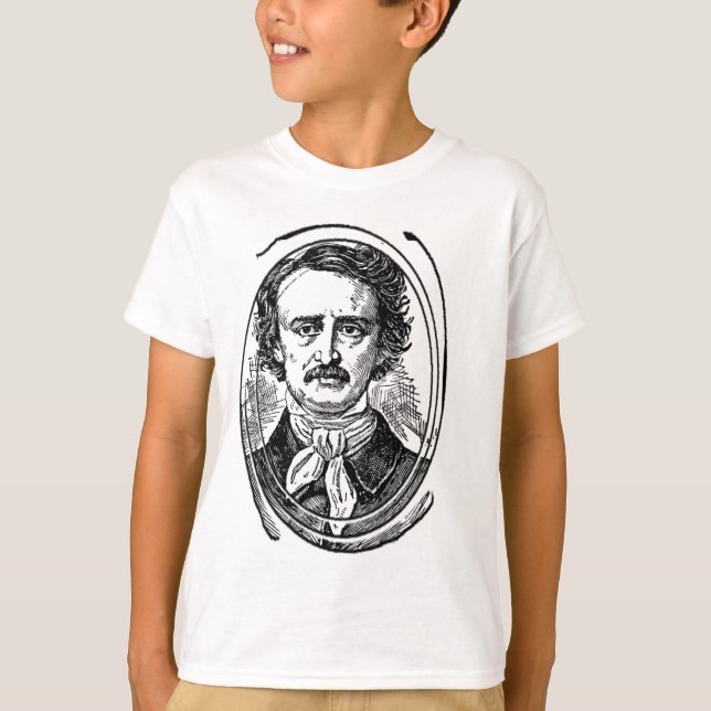 Poe 2~~~Edgar Allen Poe~~~~Altered Art T-Shirt (Front)