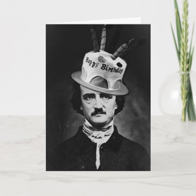 Poe Birthday Card (Front)