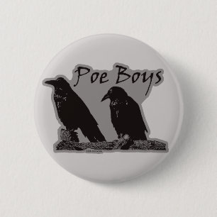 Poe Boys 2 Inch Round Button