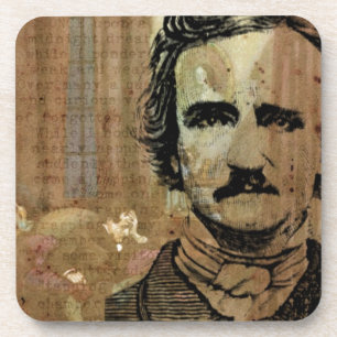 Poe Collage Coaster