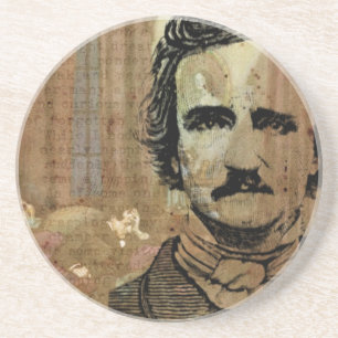 Poe Collage Coaster