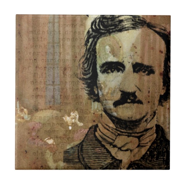 Poe Collage Tile (Front)