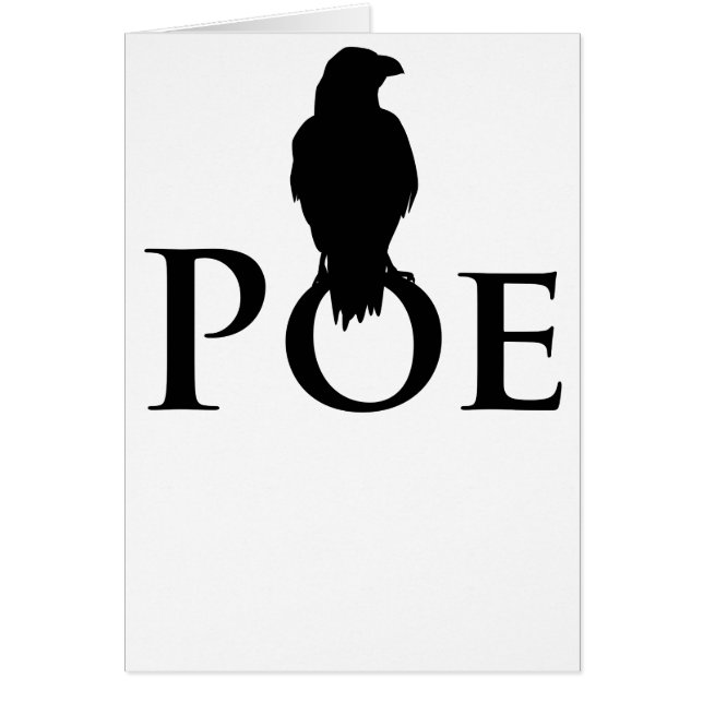 Poe Edgar Allan Poe and the Rabe (Front)